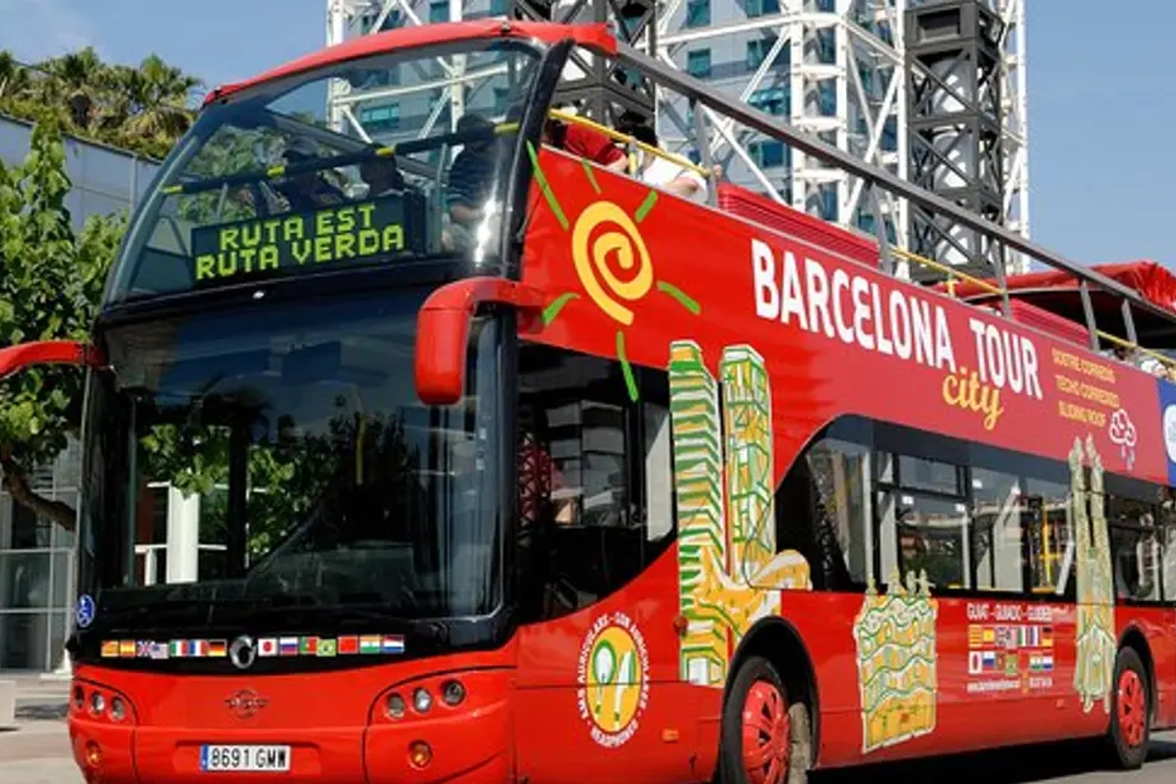 Barcelona Hop-On Hop-Off Bus City Tour